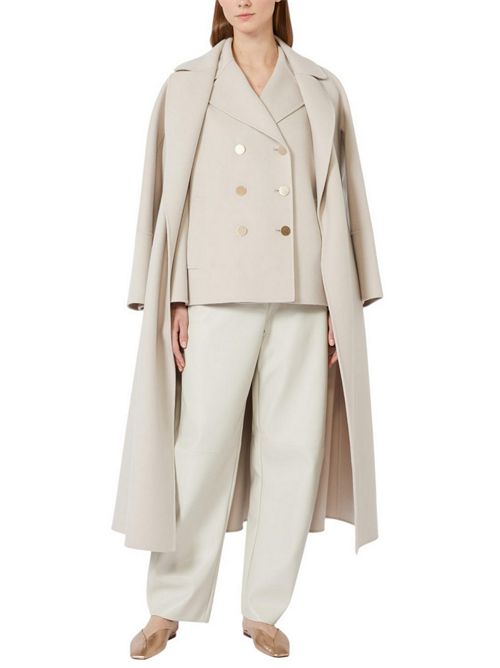 pantalone donna Sospiro avorio MaxMara S | SMMSOSPIRO001